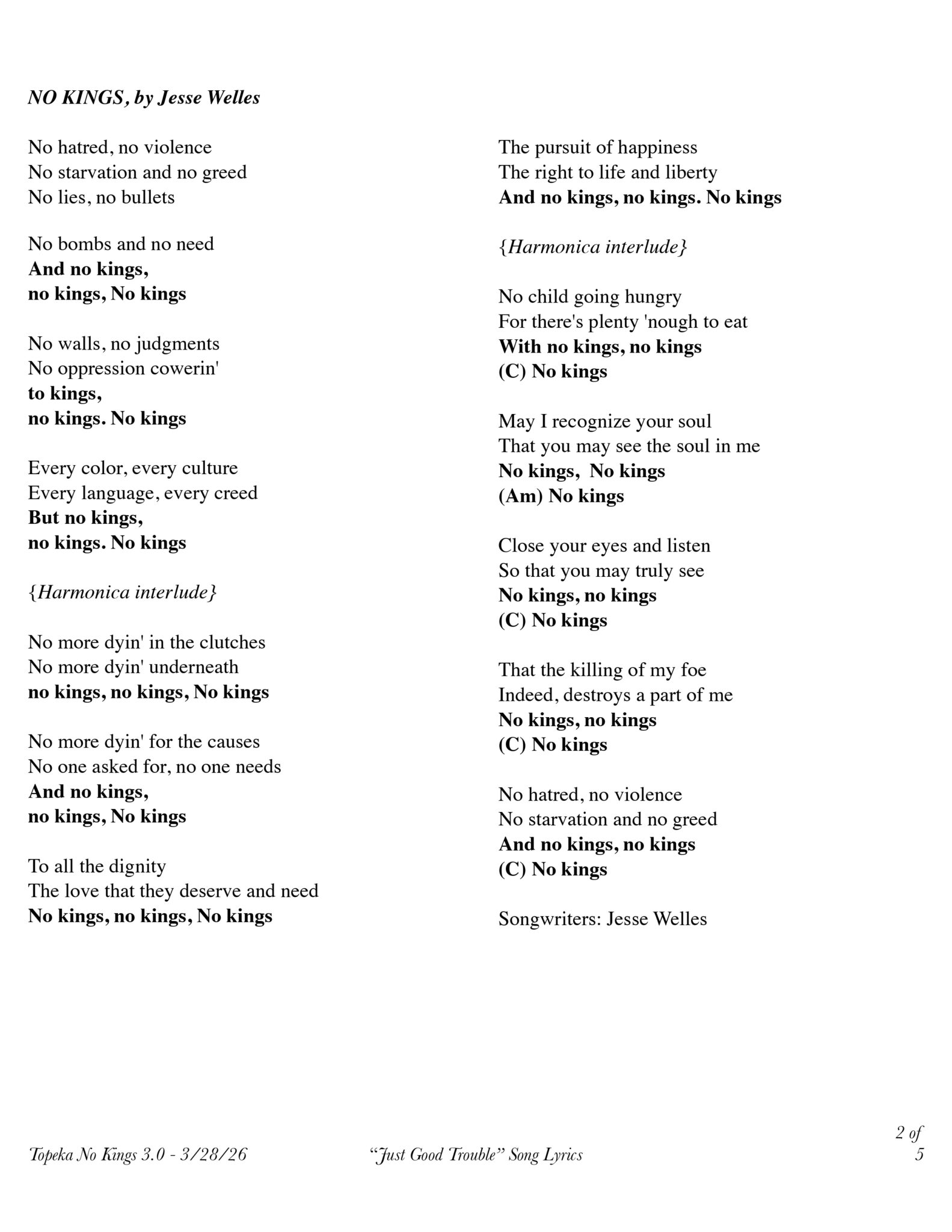 Good Trouble Song List_page-0002